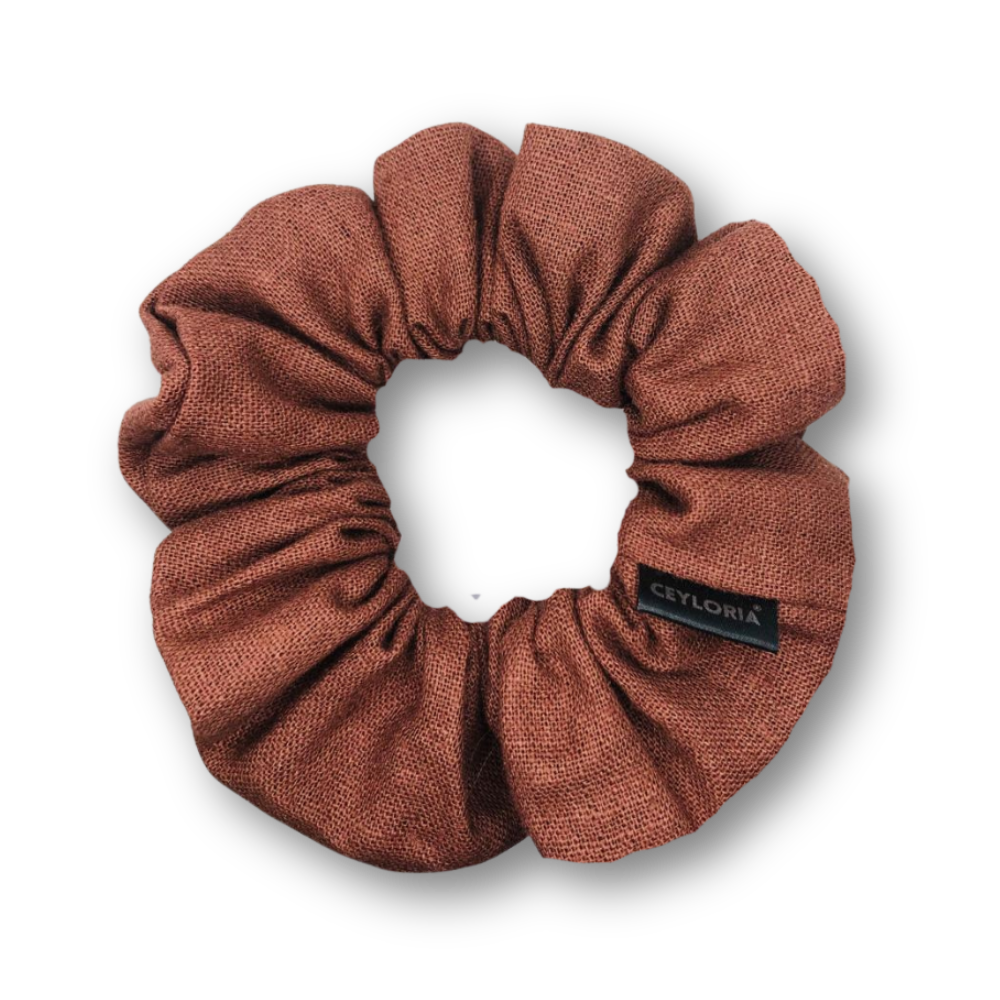 Coffee Brown Linen Medium