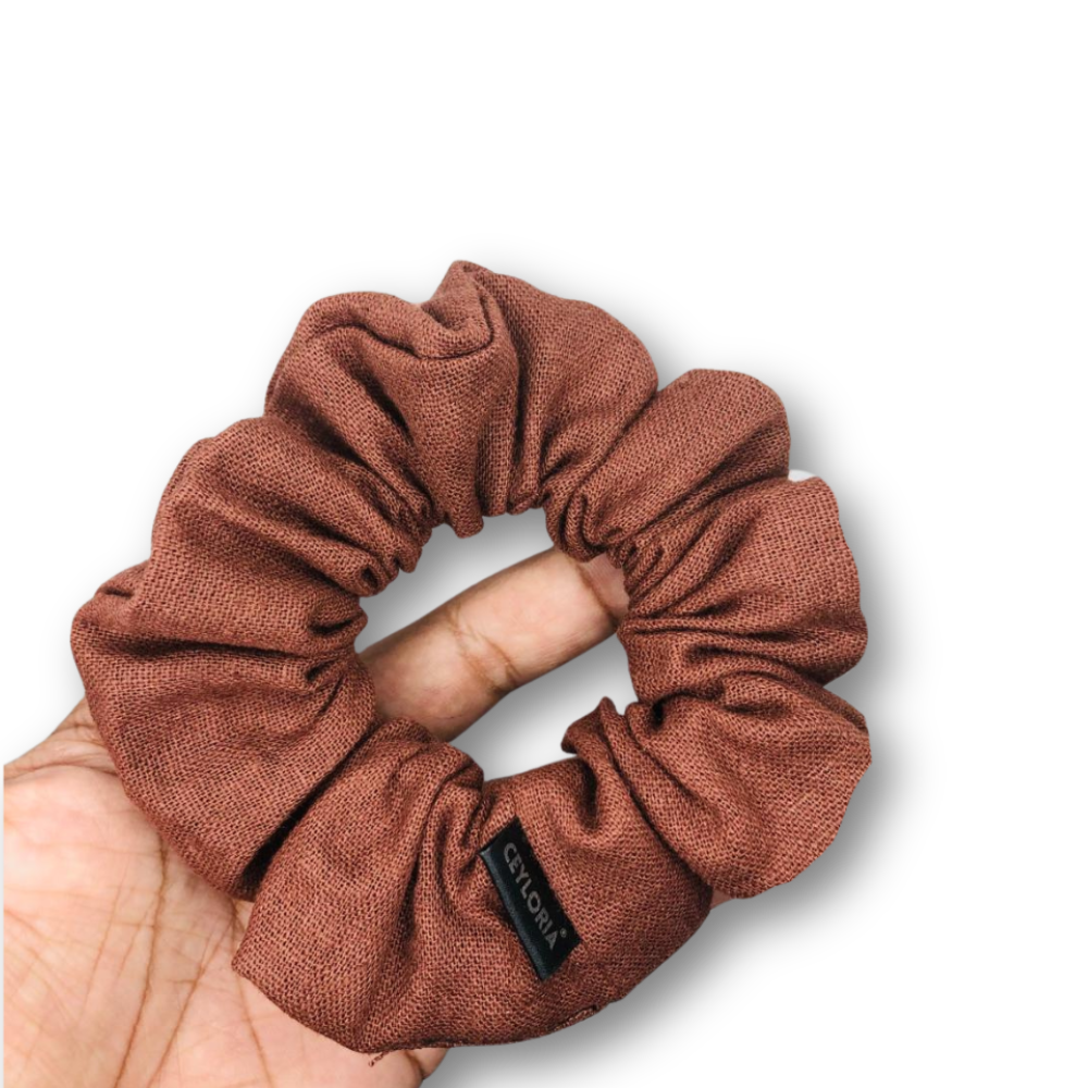 Coffee Brown Linen Medium