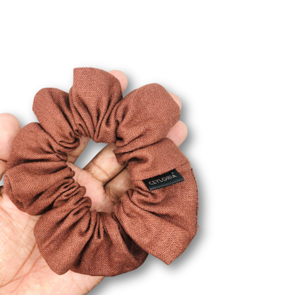 Coffee Brown Linen Medium