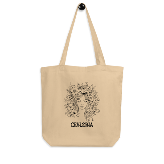 Floral Girl Tote Bag ( Limited )